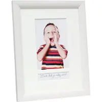 Deknudt Fotokader in witte schilderlook met tekstvak (met Nederlandse tekst) 10x15 S54SF1