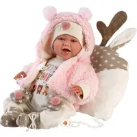 Llorens Newborn Mimi Smiles Baby Doll Roze Kinderen