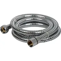 Plieger Napoli Doucheslang – Anti-knik – Chroom – 1/2 Inch x 150cm - 10 jaar garantie