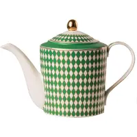 Pols Potten Theepot Chess Green