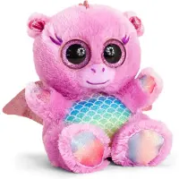 Keel Toys Mini Pluche Knuffel, 15 cm groot - Ideaal om mee te knuffelen en te verzamelen. Draak