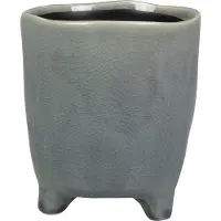 Ter Steege Bloempot Blauw D 8 cm H 8 cm Voordeelaanbod Per 3 Stuks