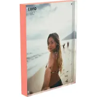 LUND Fotolijst Magnetisch London Skittle Coral 13 x 18 x 2 cm
