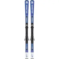 Salomon E S/Race GS 10 + Mi12 GW F80 Ski Race Blue/White 175