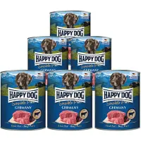 Happy Dog 6x800g Sensible Pure Germany (Rund) Hondenvoer