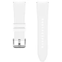 Samsung Ridge Sport Band 20mm S/M wit (20 mm, Fluorelastomeer, Galaxy Horloge, Galaxy Watch 4), Horlogebandjes, Wit