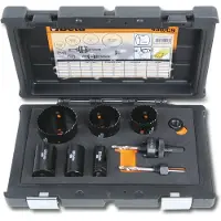 Beta 9-delig assortiment gatzagen en toebehoren voor de elektricien 450/C9 - 004500305