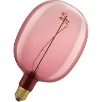 Osram LED lamp E27 | Globe G170 | Vintage 1906 | Filament | Roze | 1600K | Dimbaar | 4.5W (15W)
