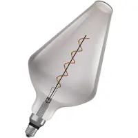 Osram vintage 19-6 LED lamp, smoke tint, 4W, 14-lm