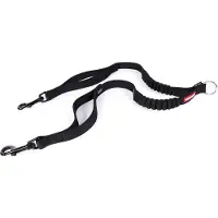 EzyDog Zero Shock Coupler - Hondenriem Black 24" (61 cm)