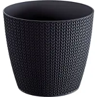 Prosperplast 3.5l Wheaty Collection 189x189x167 Mm Flowerpot Zwart