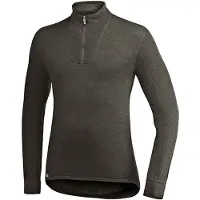 Woolpower - Zip Turtleneck 400 - Longsleeve S, olijfgroen