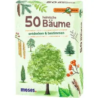 Moses MOS09716 - Expedition Natur "50 heimische Bäume", für 1 oder mehr Spieler, ab 10 Jahren (DE-Ausgabe)