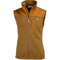 Fjällräven - Buck Fleece Vest - Fleecebodywarmer L, bruin