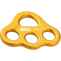 Petzl - PAW - Ankerplaat S, geel