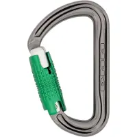 Dmm - Shadow - Beveiligde karabiner Locksafe, grijs/groen