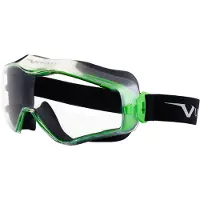 Univet 6X3 6X3-00-00 Ruimzichtbril Met anti-condens coating, Incl. UV-bescherming Zwart, Groen EN 166, EN 170, EN 172 DIN 166, DIN 170, DIN 172