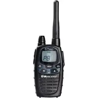 Midland G7 Pro portofoon, professionele mobiele radio (PMR), 69 kanalen, 446.00625 - 446.09375 MHz, bereik 10 meter, LCD-display, werkt op AA-batterijen
