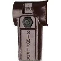 HALDER SIMPLEX 3011160 staal, kloofhamerbuizing, 60 mm