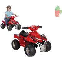FEBER Quad Racy, 6V, 1 zitplaats, 4 wielen, plastic, meerkleurig