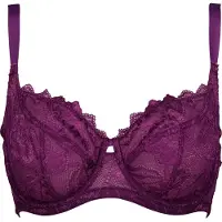 After Eden Niet voorgevormde bh Anna | Maat: 75G | Kleur: Aubergine