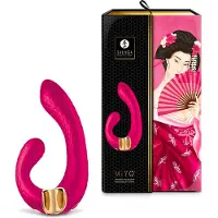 Shunga Miyo G-Spot Vibrator - Intimate Massager Raspberry - Vibrator - 10 Vibratiestanden - 5 Snelheden - Waterproof - Oplaadbaar - Sex Toy voor vrouwen - Seksspeeltje