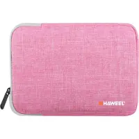 Haweel Bescherm-Opberg Hoes Pouch Sleeve geschikt voor Samsung Galaxy Tab A11 PLUS - A9 PLUS - 11" - A8 - A7 - Tab A 10.1 Roze