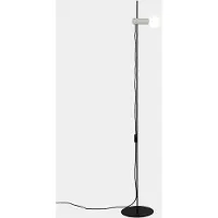 LEDS-C4 Design vloerlamp Nude Single, zwart, Woon-/ Eetkamer, Aluminium, Design, vloerlamp