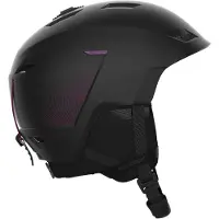 Salomon - Heren skihelmen - Icon Lt Pro Black voor Heren - Maat 53-56 cm - Zwart