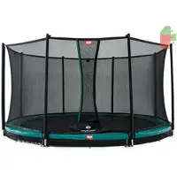 Berg Trampoline BERG InGround Favorit Green 430 + Safety Net Comfort