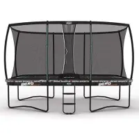 Berg Ultim Pro Bouncer Rechthoekige Trampoline 500x300 cm met deluxe veiligheidsnet XL