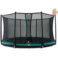 Berg Trampoline BERG InGround Favorit Grey 380 + Safety Net Comfort