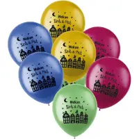 Folat Sinterklaas Welkom Sint en Piet ballonnen - kleurenmix - 36x stuks - 30 cm - Sinterklaas feestballonnen