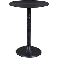 Bold Monkey Hypnotising Round Side Table Black