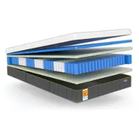 Droommatras Matras ESLA Vitaal Gelfoam Pocketvering 140x200 dikte 26 cm