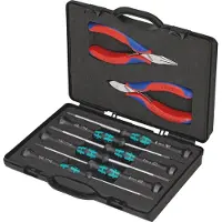 Knipex 00 20 18 Elektricien Gereedschapsset In koffer 8-delig