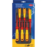 Knipex 00 20 12 V04 6-delige VDE Schroevendraaierset - PH/PZ/S