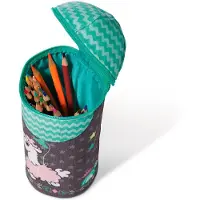 Nici etui Lama Baby junior 38 cm polyester turquoise