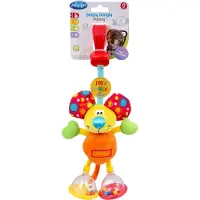 Playgro Hangspeeltje Mimsy de Muis - Hangspeeltje - Kinderwagenspeeltje - Rammelaar - Kinderwagenaccessoire - Buggyaccessoire- Educatief Speelgoed - Knuffeldier