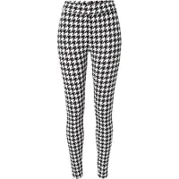 Urban Classics Leggings zwart / wit