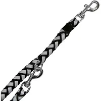 Trixie Cavo Reflecterende politielijn zwart 200 cm x 18 mm
