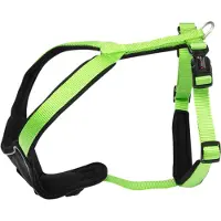 Wolters hondentuig gepolsterd Professional Comfort, maat -1: 27-32cm x 15mm groen/zwart