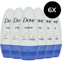 Dove 6x Dove original Roll on Deodorant