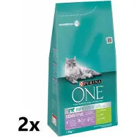 Purina One - Sensitive - Kalkoen - 2x1,5kg