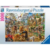 Ravensburger puzzel Chaos in de galerij Karton Ravensburger Puzzel