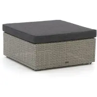 Intenso furniture + 10% kassakorting | Intenso Carpino lounge voetenbank 92x92cm