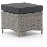 Intenso furniture + 10% kassakorting | Intenso Milano bijzettafel/voetenbank 53x53x37cm