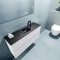 Mondiaz ADA 100cm toiletmeubel talc. LEX wastafel urban midden 1 kraangat