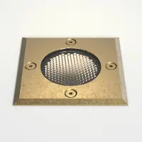 Astro Gramos Square Grondspot Solid Brass