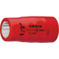 Knipex Dop voor ratel 1/2 " - 9/16 VDE" - 9847916